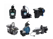 Swimming pool pumps and filters